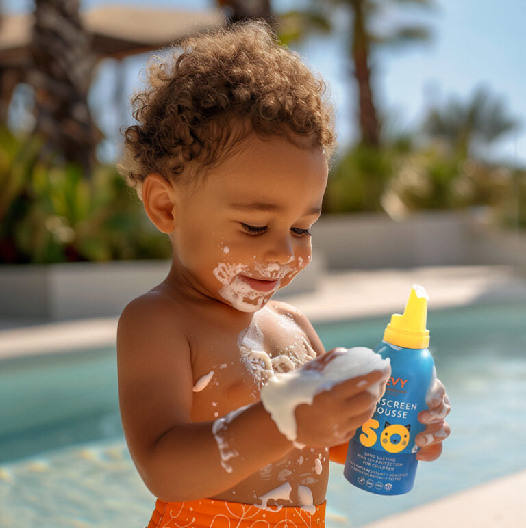 Sunscreen Mousse kids SPF50